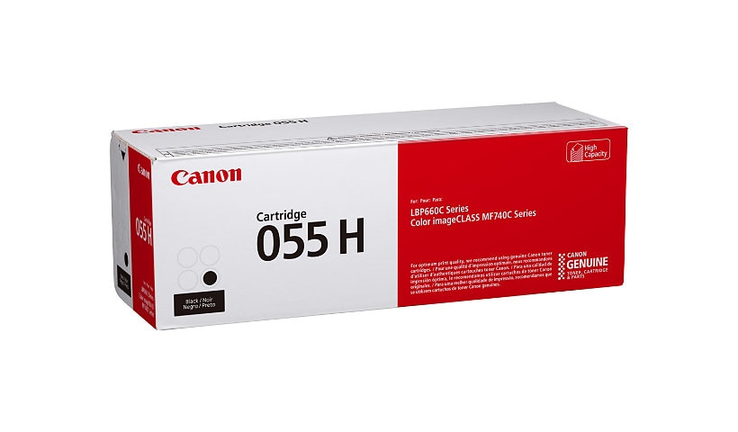 Canon 055 H - High Capacity - black - original - toner cartridge