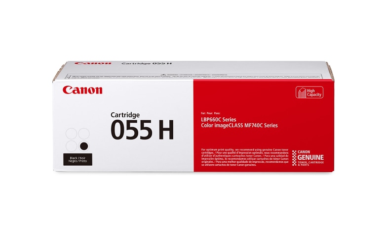 Canon 055 H - High Capacity - black - original - toner cartridge 