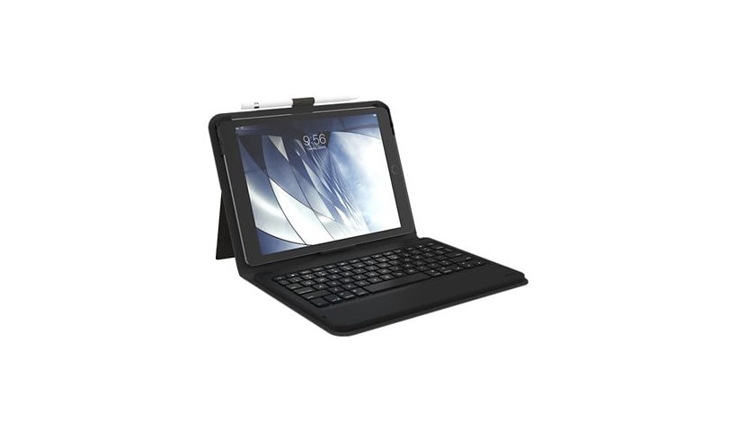 Zagg Messenger Folio Keyboard and Case for iPad Mini - Black