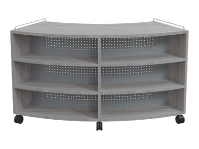 Vanerum - bookcase - 4 shelves - available in different colors