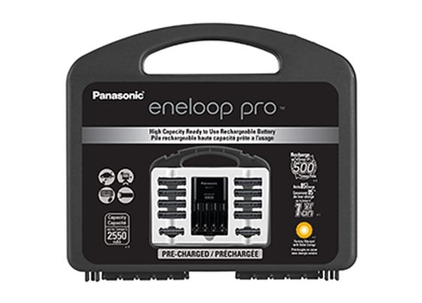 Panasonic eneloop pro High Capacity Power Pack with Battery Charger
