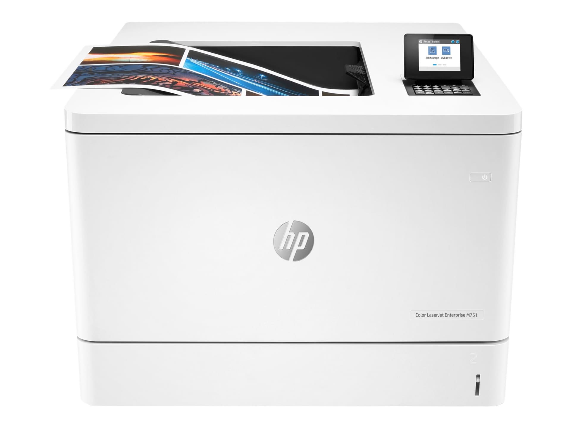 HP LaserJet Enterprise M751dn Desktop Laser Printer - Color