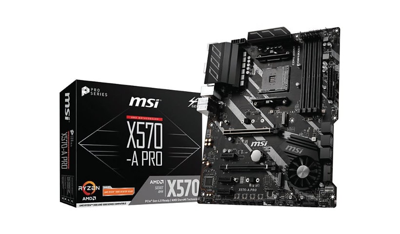 MSI X570-A PRO - motherboard - ATX - Socket AM4 - AMD X570