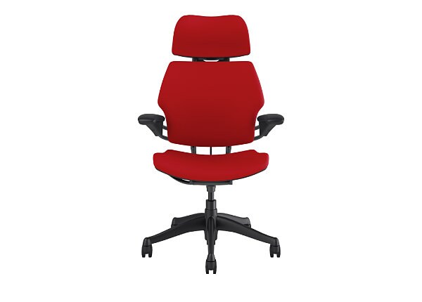 Humanscale Freedom Task Chair with Headrest - Lucky Red