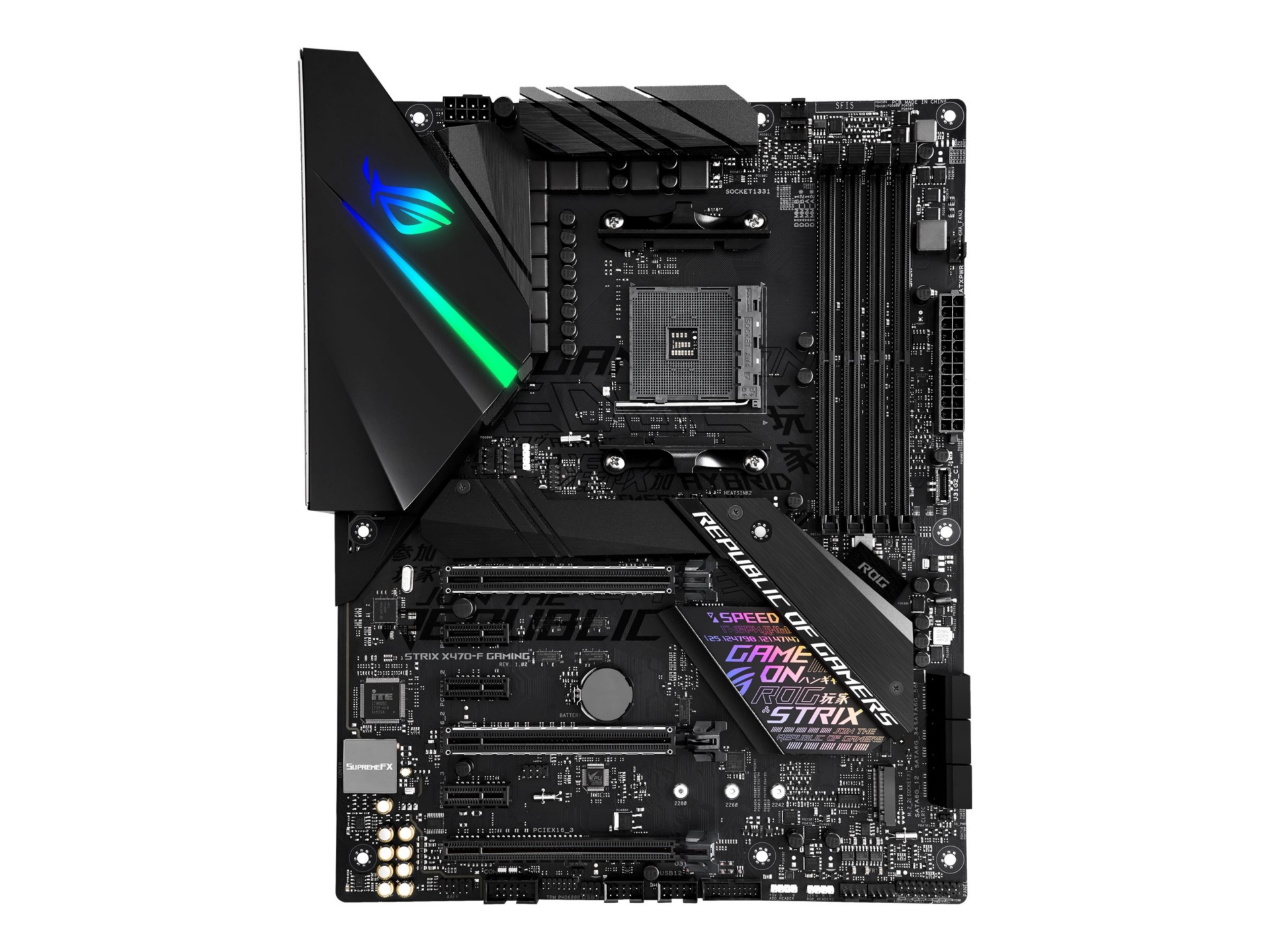 ASUS ROG STRIX X470-F GAMING - motherboard - ATX - Socket AM4 - AMD X470