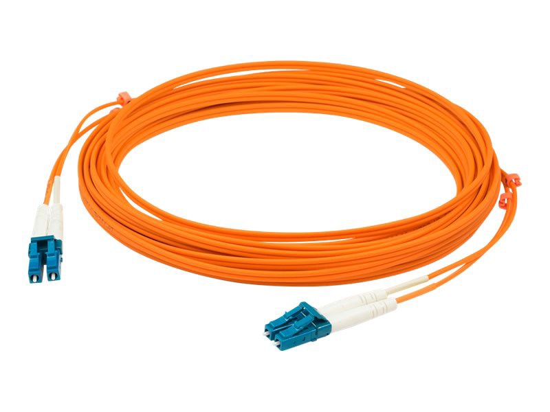 Proline 12m LC to LC Orange OM1 Duplex OFNR (Riser-Rated) MMF Fiber Patch C