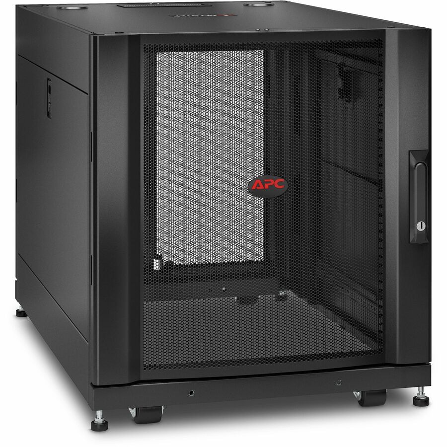 APC NetShelter SX 12U Server Rack Enclosure 600mm x 900mm w/ Sides, Black