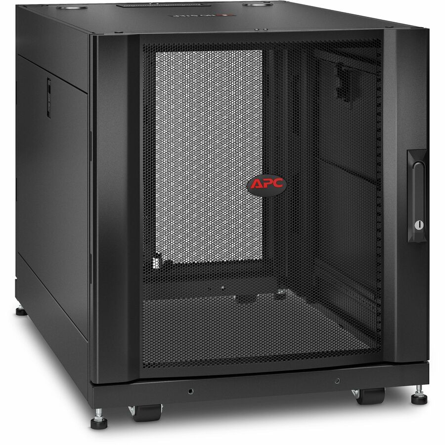 APC NetShelter SX 12U Server Rack Enclosure 600mm x 900mm w/ Sides, Black