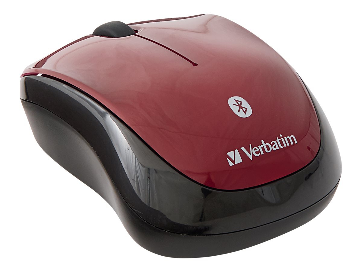 Verbatim Wireless Tablet Multi-Trac Blue LED Mouse - mouse - Bluetooth - garnet