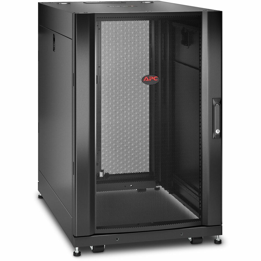 APC NetShelter SX, Server Rack Enclosure, 18U, Black, 925H x 600W x 900D mm