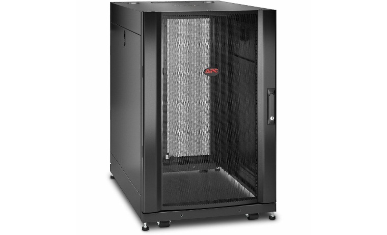 APC NetShelter SX, Server Rack Enclosure, 18U, Black, 925H x 600W
