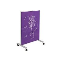 MooreCo Hierarchy Grow & Roll Small Mobile Glass Board