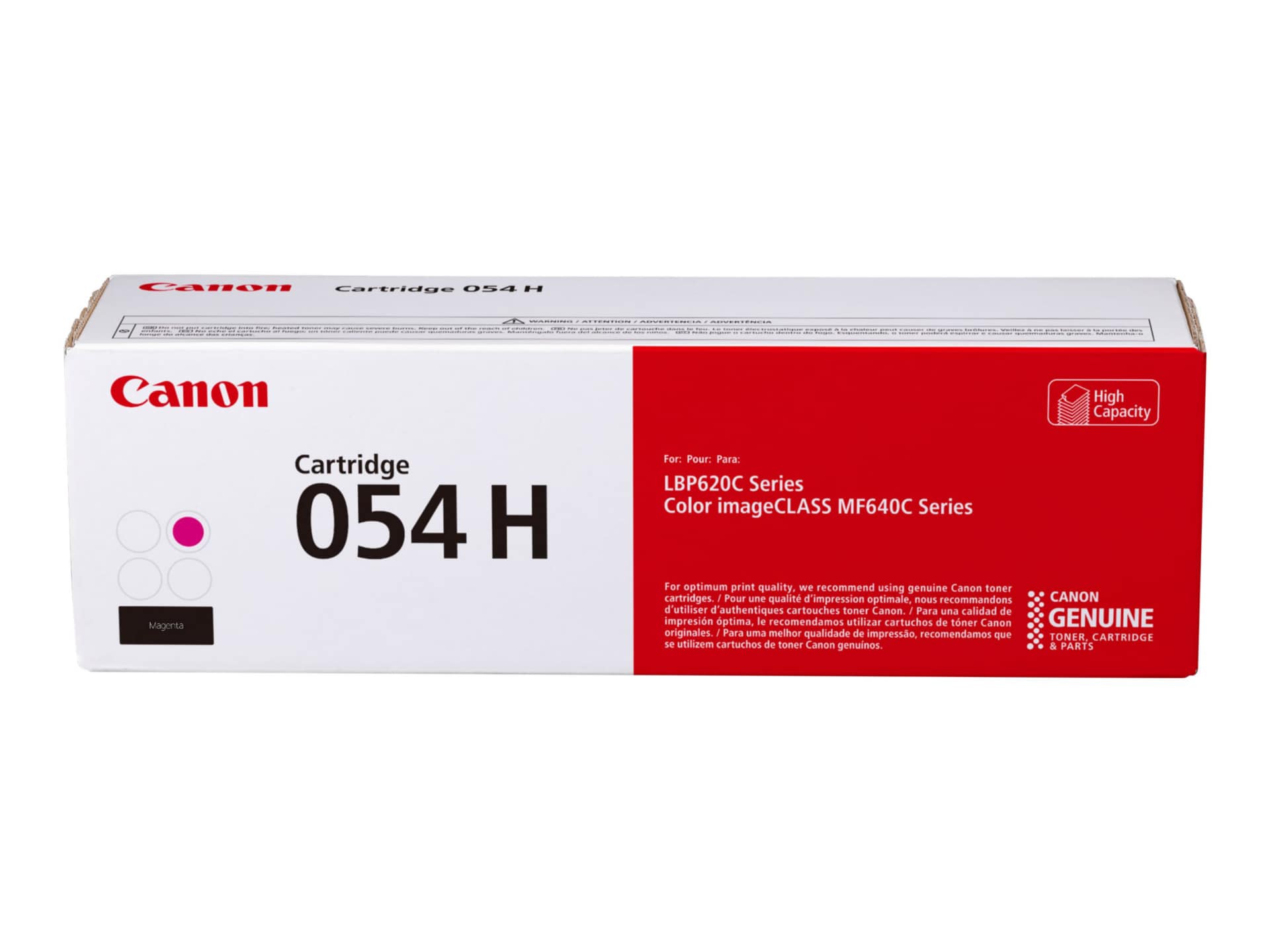 Canon 054 H - High Capacity - magenta - original - toner cartridge