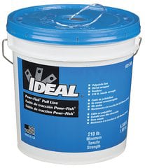IDEAL Powr-Fish Pull Line in a Bucket - cable tracer