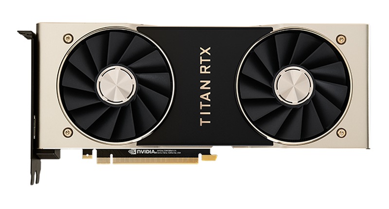 System76 NVIDIA Titan RTX 4608 CUDA Cores 24GB GDDR6 Graphics Card
