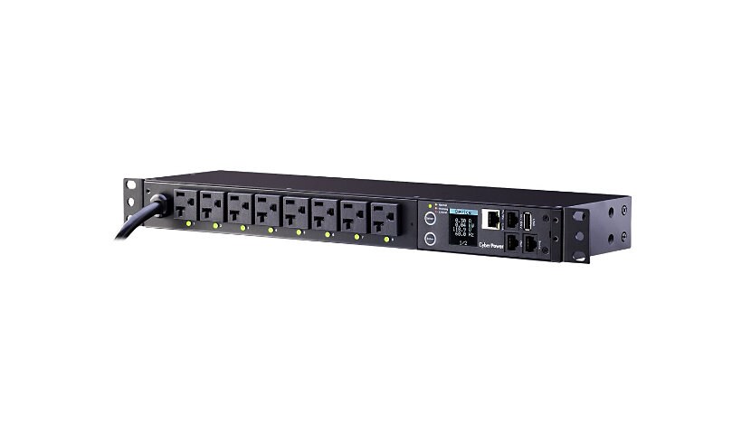 CyberPower Switched Metered-by-Outlet PDU81002 - unité de distribution secteur