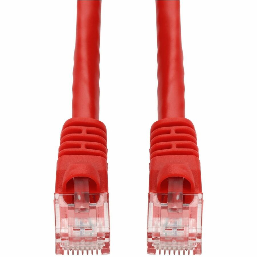 Proline 4ft Red CAT 6 PVC Ethernet Cable Snagless Bubble Boot RJ-45 M/M