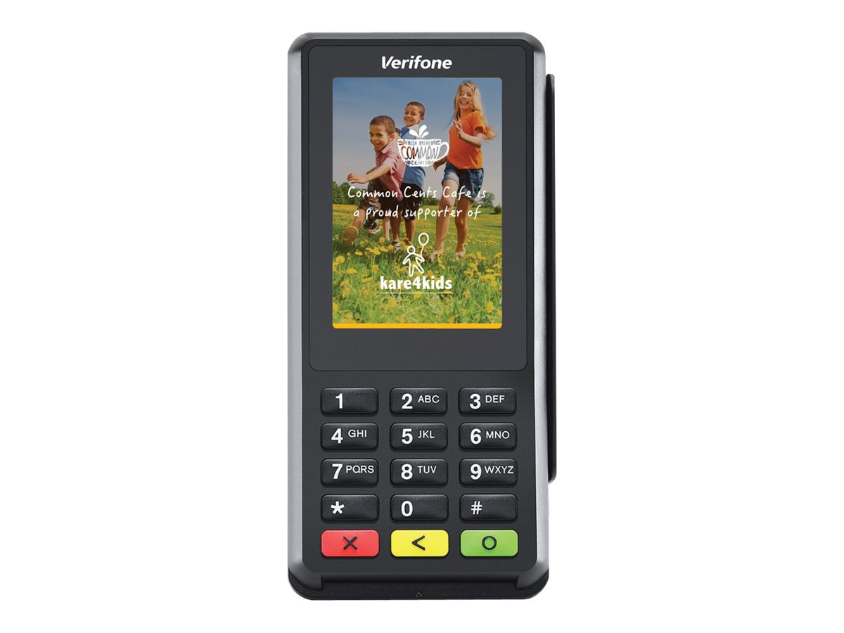 VeriFone P400 - magnetic / SMART card / NFC reader - USB, RS-232, Ethernet