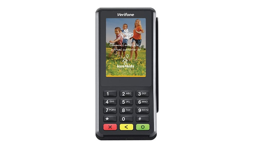 VeriFone P400 - magnetic / SMART card / NFC reader - USB, RS-232, Ethernet