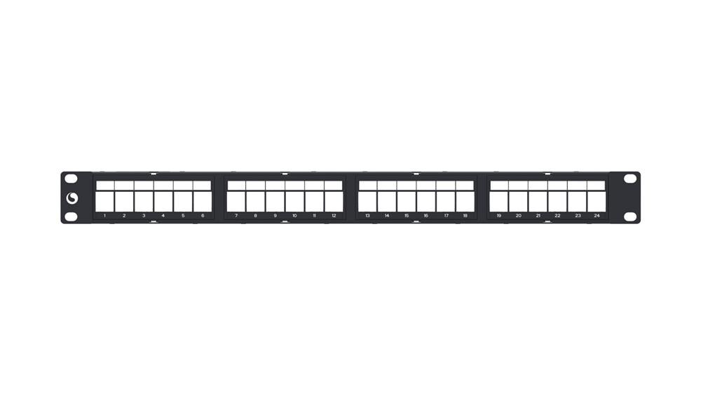 CommScope CPP-SDDM-SL-1U-24 - patch panel - 1U - 19"