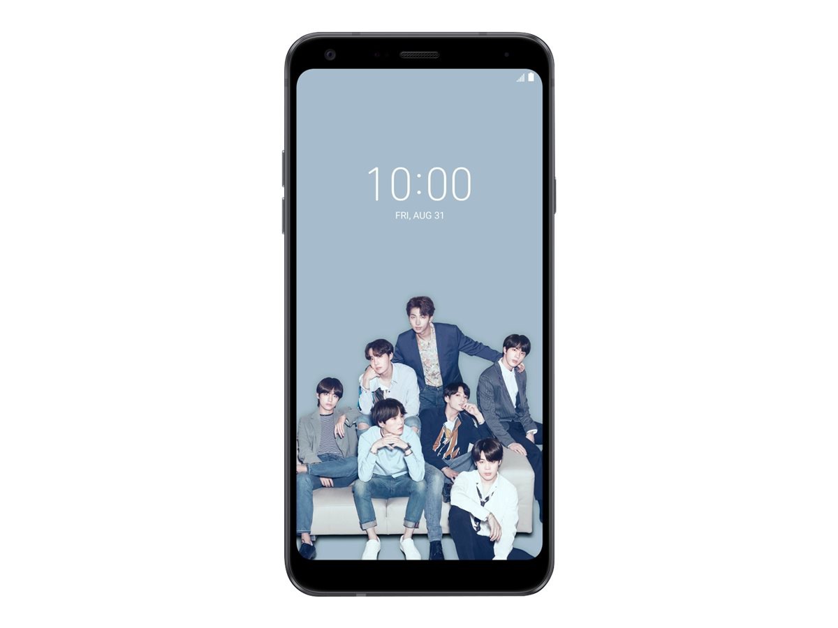 LG Q7+ Q617QA - BTS Limited Edition - black - 4G - 64 GB - GSM - smartphone