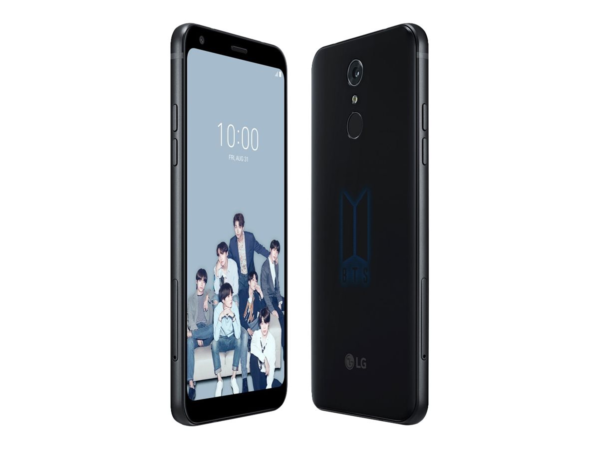 Thumbnail 5 of 10 for LG Q7+ Q617QA - BTS Limited Edition - black - 4G - 64 GB - GSM - smartphone