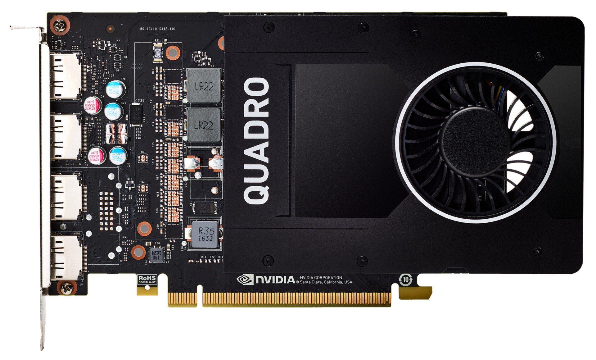 NVIDIA Quadro P2200 - graphics card - 5 GB