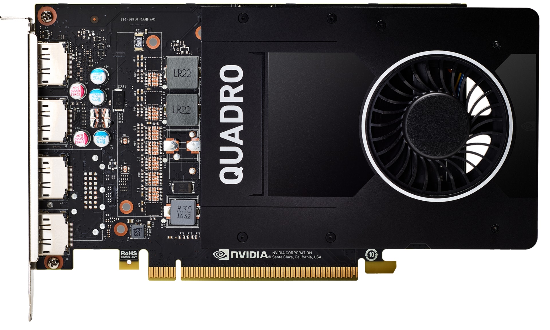 NVIDIA Quadro P2200 - graphics card - 5 GB