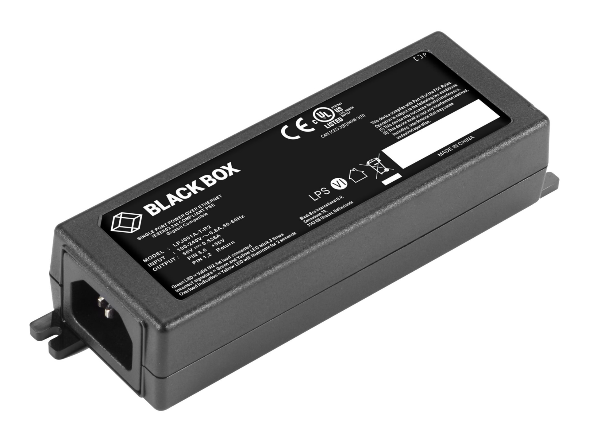 Black Box - PoE injector - 33 Watt