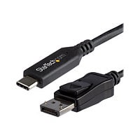 StarTech.com 6ft/1.8m USB C to Displayport 1.4 Cable Adapter - 4K/5K/8K USB Type C to DP 1.4 Monitor Video Converter