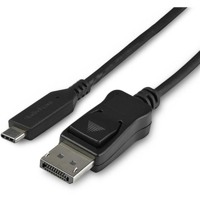StarTech.com 3.3ft (1m) USB C to DisplayPort 1.4 Cable Video Adapter, 8K 60Hz, HDR, USB-C to DP Converter