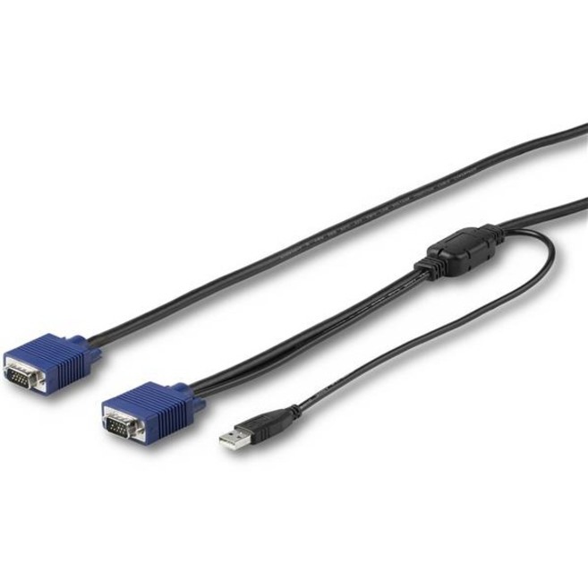 StarTech.com 6' / 1,8 m USB KVM Cable for Rackmount Consoles - VGA and USB