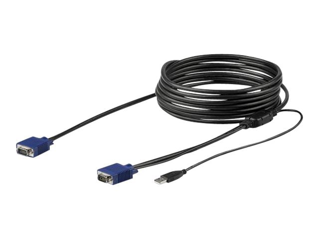 StarTech.com 15'/4,6 m USB KVM Cable for Rackmount Consoles - VGA and USB