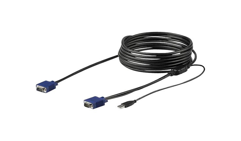 StarTech.com 15 ft. (4,6 m) USB KVM Cable for StarTech.com Rackmount Consoles - VGA and USB KVM Console Cable