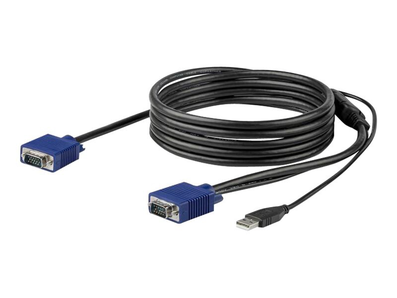 StarTech.com 10'/3m USB KVM Cable for Rackmount Consoles - VGA and USB