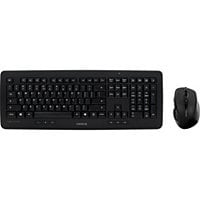 CHERRY DW 5100 - keyboard and mouse set - US with Euro symbol - black