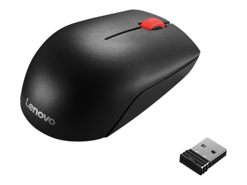 Lenovo Essential Compact - mouse - 2.4 GHz - black