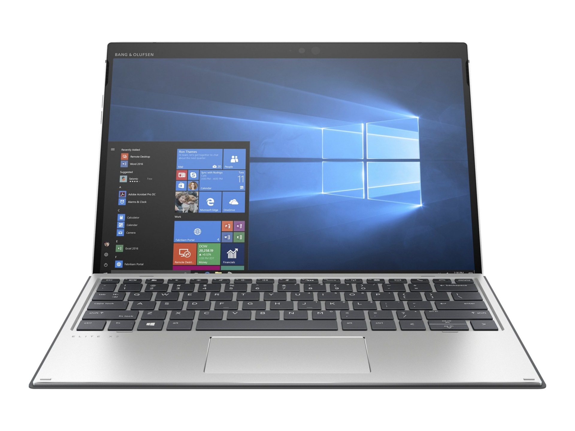 HP Elite x2 G4 - 12.3" - Core i5 8265U - 8 GB RAM - 256 GB SSD - US