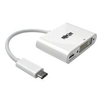 Tripp Lite USB C to DVI Video Adapter Converter w/ USB-C PD Charging, USB Type C to DVI, USB-C to DVI, USB Type-C to DVI