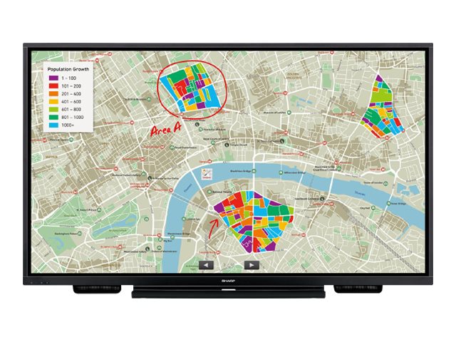 Sharp AQUOS BOARD PN-L751H Aquos Board - 75" Class (74.5" viewable) LED-bac