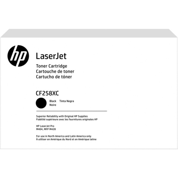 HP 58xC Original High Yield Laser Toner Cartridge - Black Pack