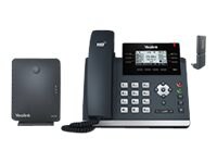 Yealink W41P - cordless VoIP phone - 3-way call capability