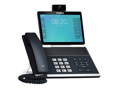 Thumbnail 3 of 5 for Yealink VP59 - IP video phone - with digital camera, Bluetooth interface with caller ID - 5-way call capability