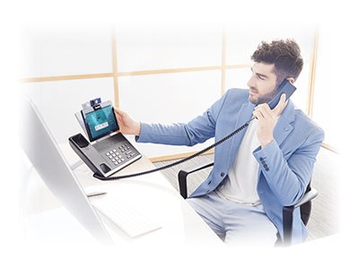 Thumbnail 4 of 5 for Yealink VP59 - IP video phone - with digital camera, Bluetooth interface with caller ID - 5-way call capability