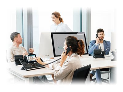 Thumbnail 5 of 5 for Yealink VP59 - IP video phone - with digital camera, Bluetooth interface with caller ID - 5-way call capability