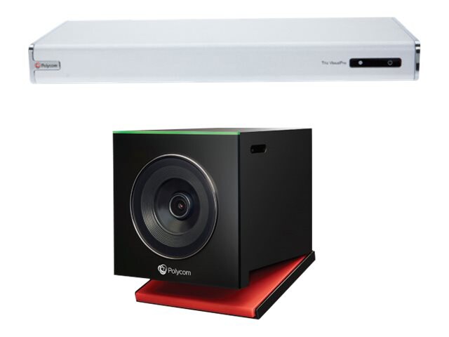 Polycom Trio Visualpro Video Conferencing System With Hdci Eagleeye 70 125 Video Conferencing Cdw Com