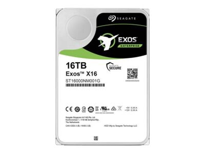 Seagate Exos X16 ST16000NM002G - hard drive - 16 TB - SAS 12Gb/s