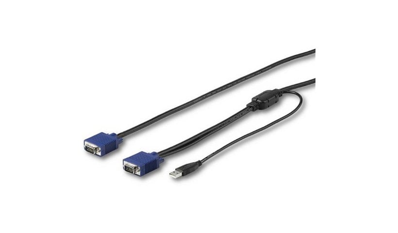 StarTech.com 10' / 3m USB KVM Cable for Rackmount Consoles - VGA and USB