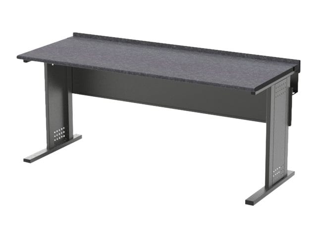 Spectrum Evolution Computer Desk - table - rectangular - graphite talc