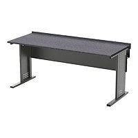 Spectrum Evolution Computer Desk - table - rectangular - graphite talc